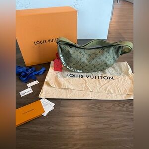 Rare Brand New Louis Vuitton Hamac Monogram Green